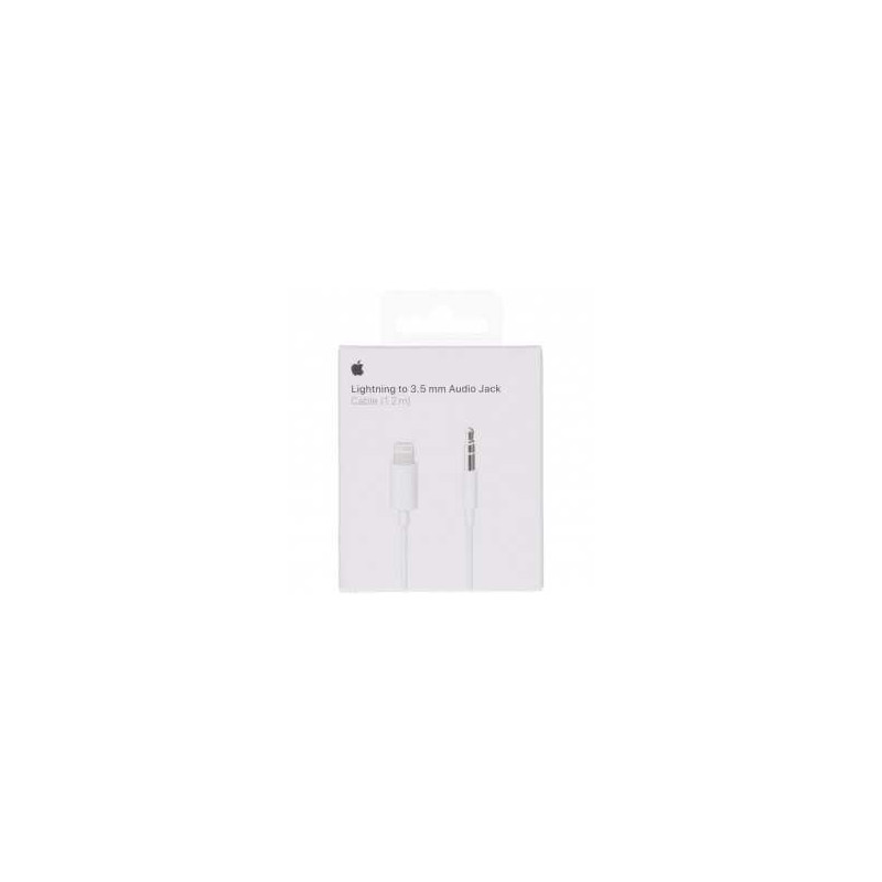 Câble Lightning / Jack 3,5 mm - 1,2M MXK22ZM/A - Retail Box (Apple) — Apple · Smarty Paris 18e